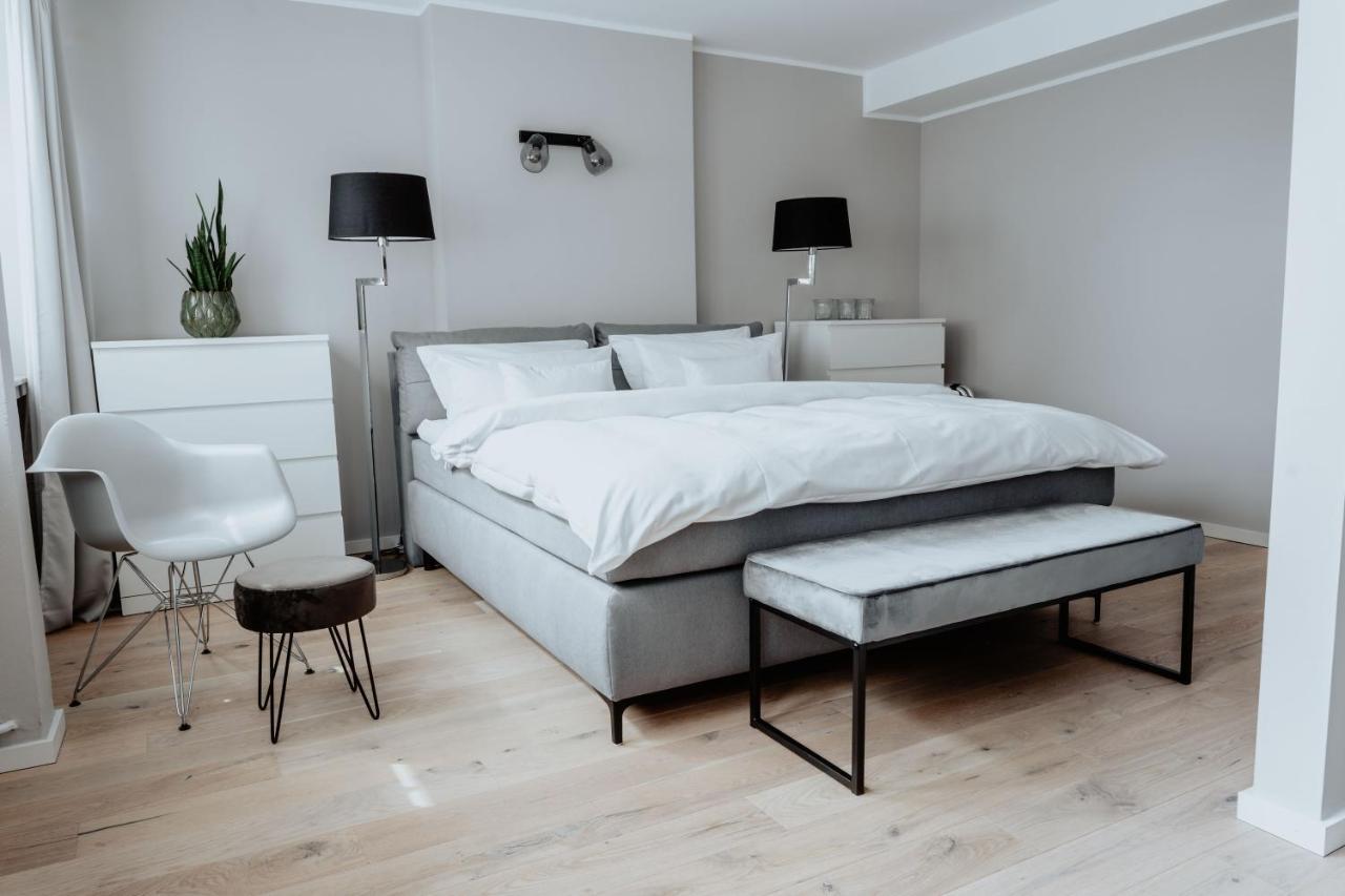 2-Zimmer City Apartment 57M² Mit King Size Bett Und Kueche Munster (North Rhine-Westphalia) Exterior foto