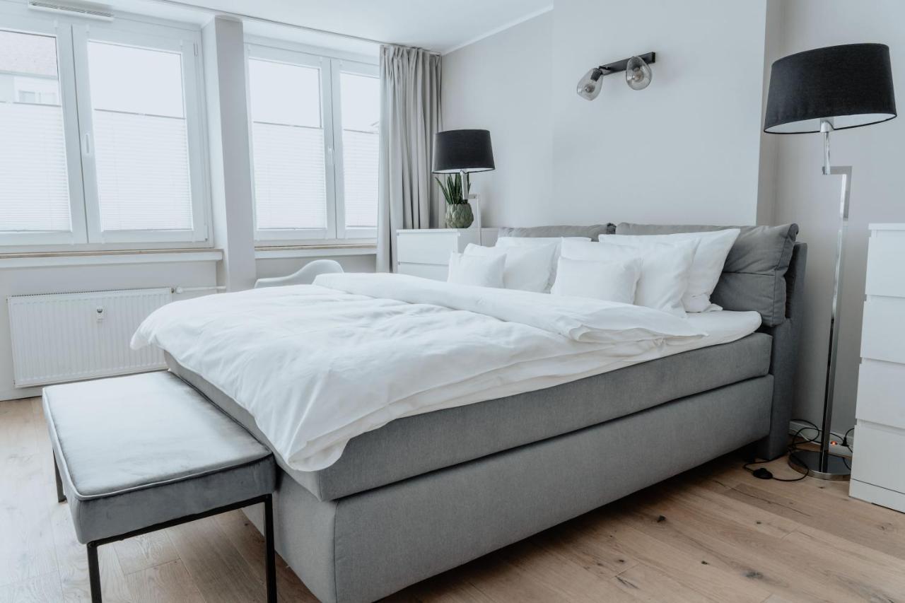 2-Zimmer City Apartment 57M² Mit King Size Bett Und Kueche Munster (North Rhine-Westphalia) Exterior foto